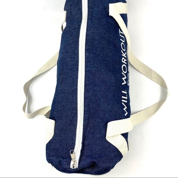 Will Workout For Cupcakes gym bag duffel bag lg - Picture 9 of 16